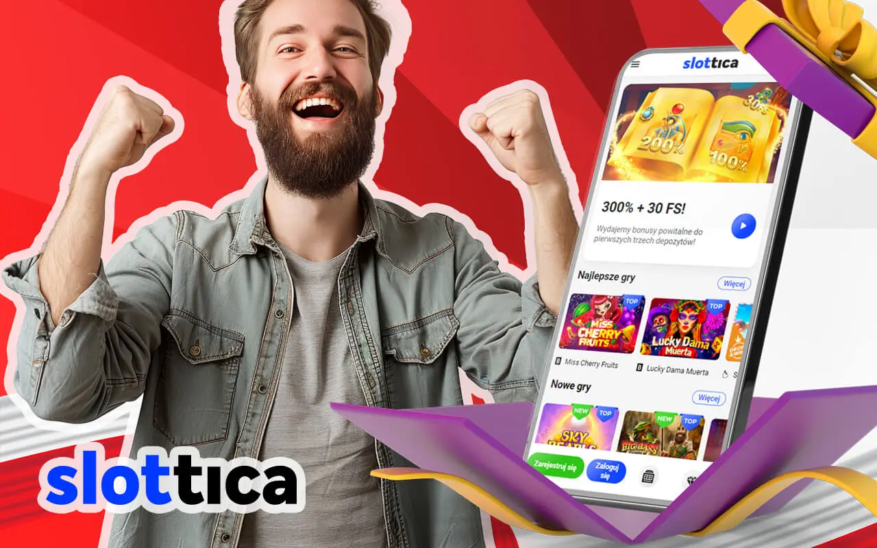 Witamy w Slottica Casino PL, kasyno, zakłady sportowe, bonusy czekają na Ciebie